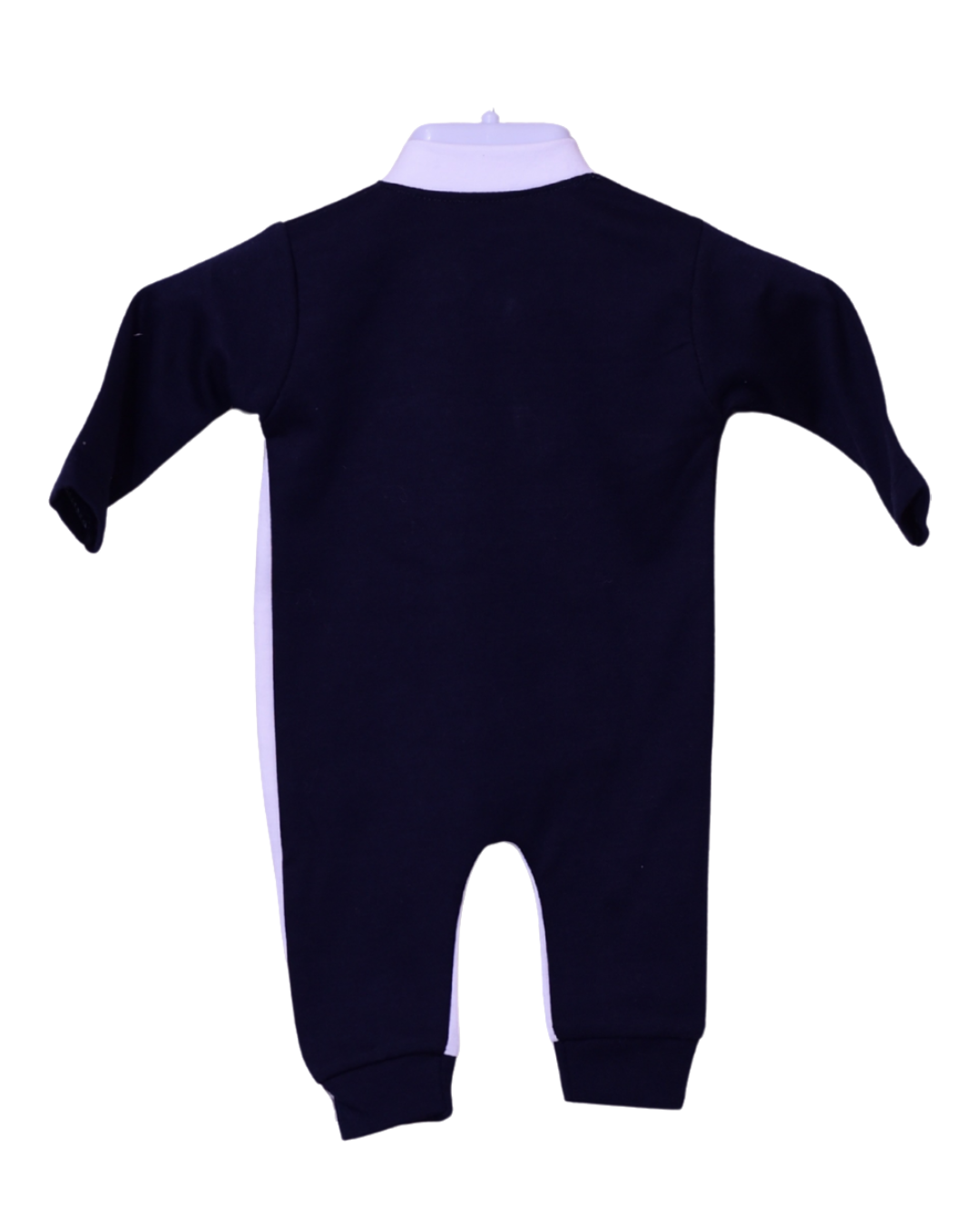 Soft Cotton Black Monkey Romper – Double Shade One-Piece Suit