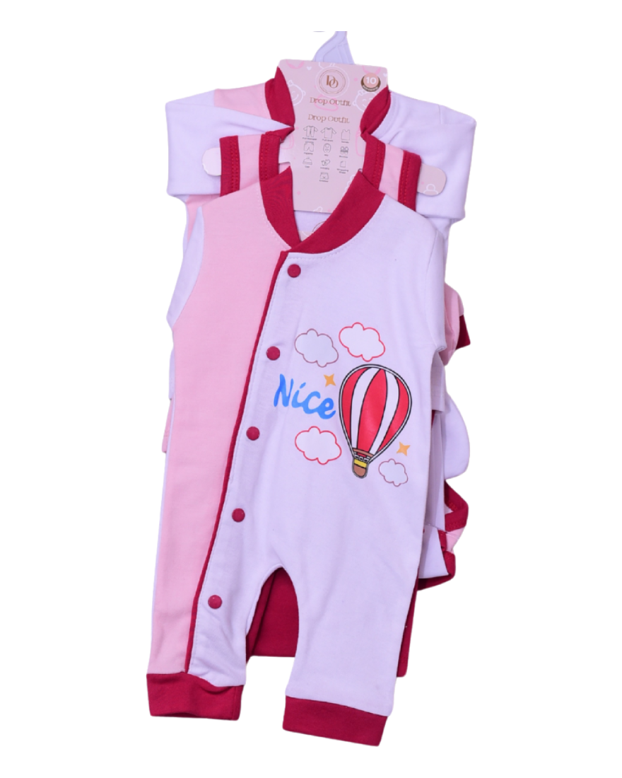 Premium Newborn Baby 10-Piece Gift Set | Red