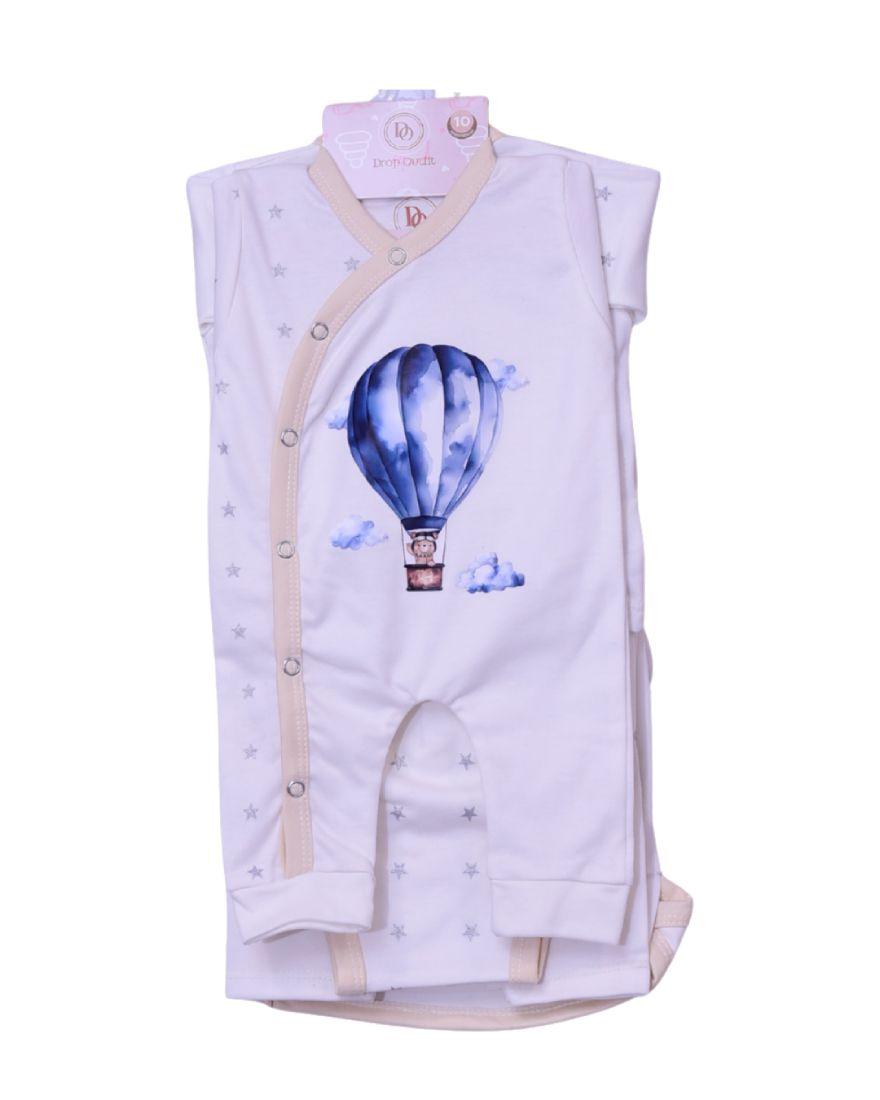 Premium Newborn Baby 10-Piece Gift Set | Light Grey