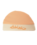 Mashallah Embroidered Peach Baby Cap