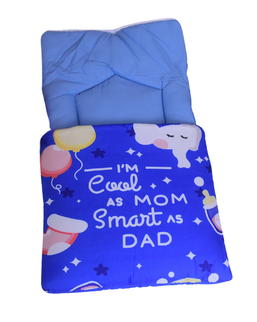 Baby Carry Nest -Light Blue I'm cool as mom