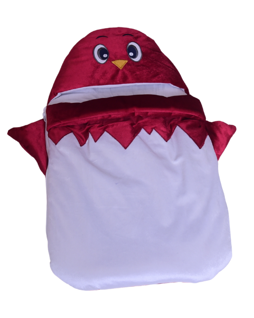 Pengiun Character Red Coy Carry Nest