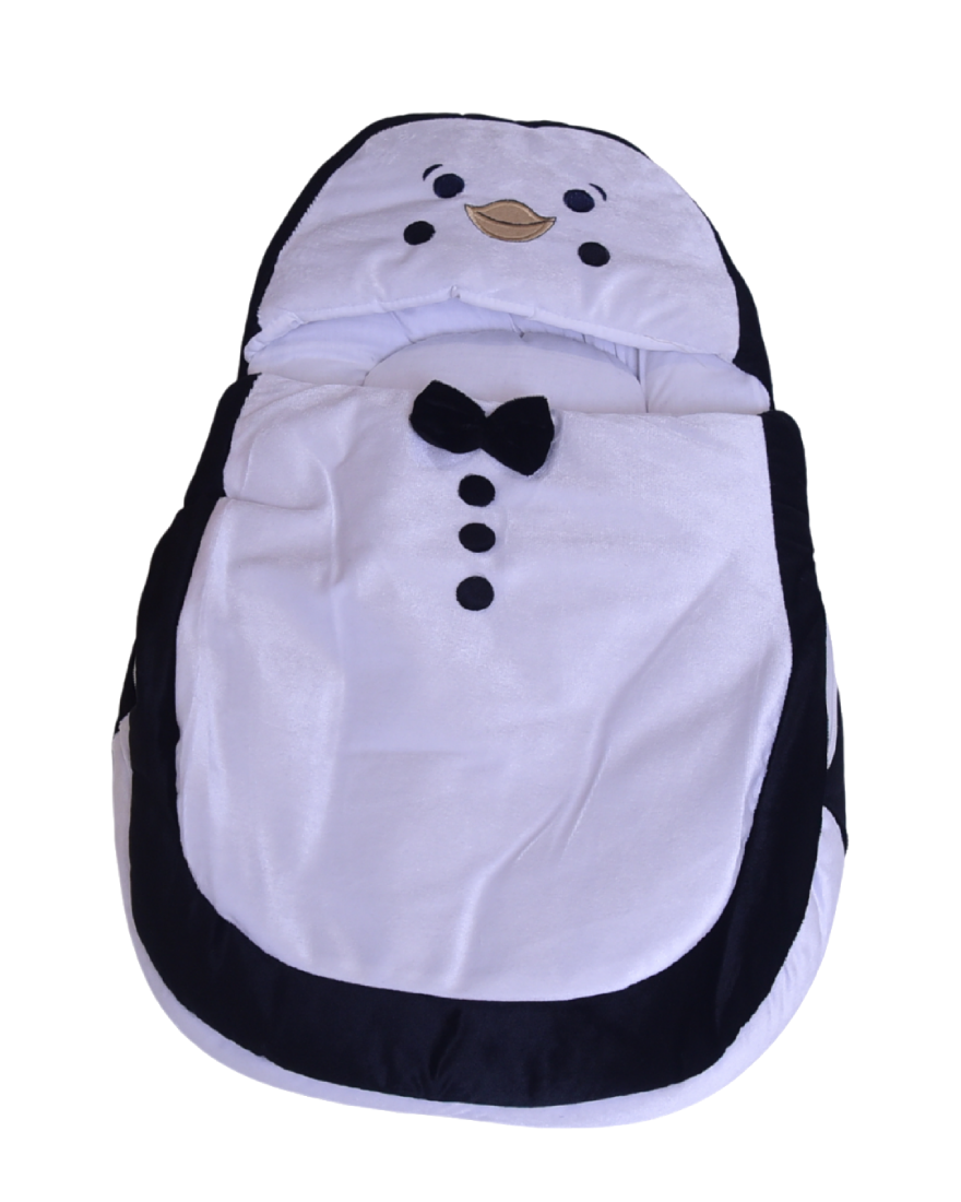 Pengiun Character Black Baby Carry Nest