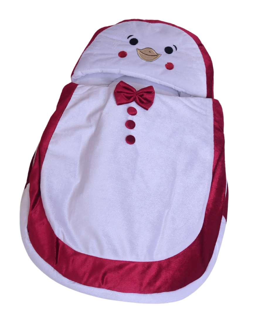 Pengiun Character Red Coy Carry Nest