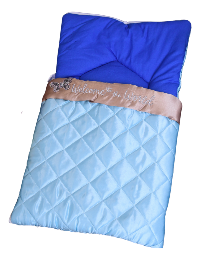 Shinning Blue Baby Carry Nest - Blessed Baby