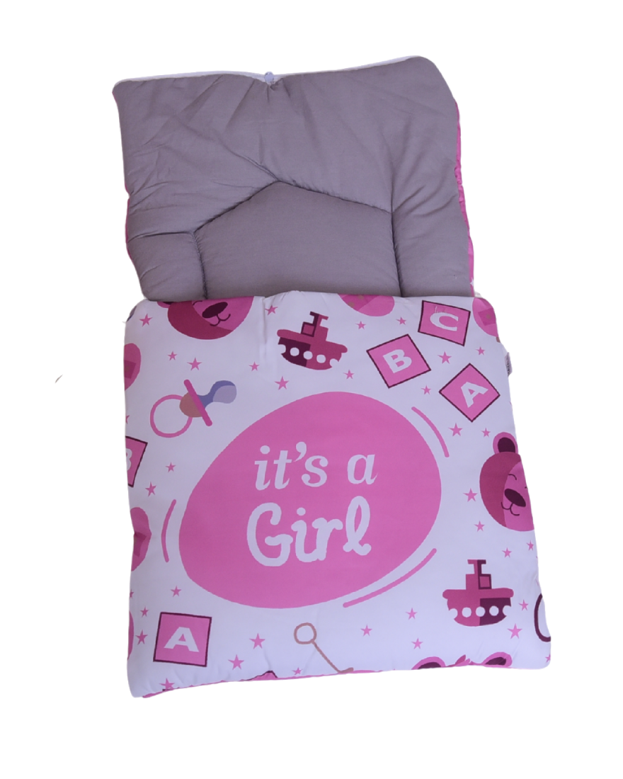 Baby Carry Nest - It's A Girl Design Blessed Baby