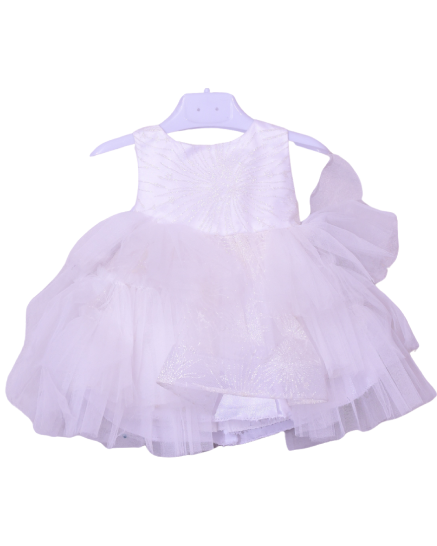Infant Girls Net Fancy Frock Glow
