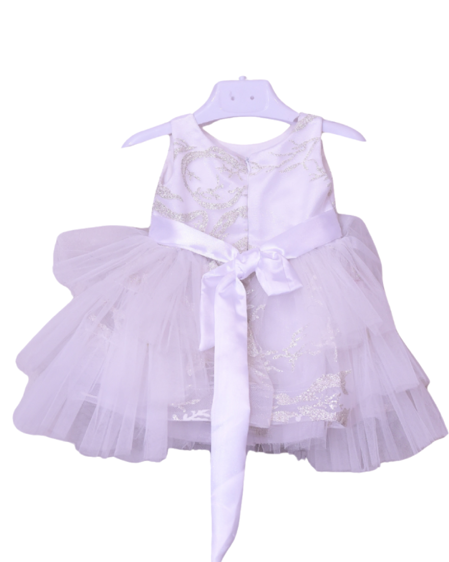 Infant Girls Net Fancy Frock Glow