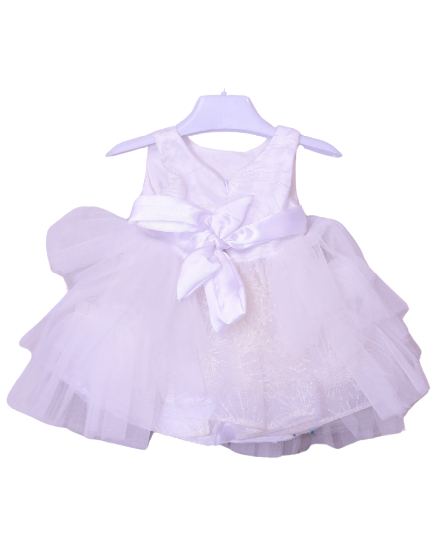 Infant Girls Net Fancy Frock Glow