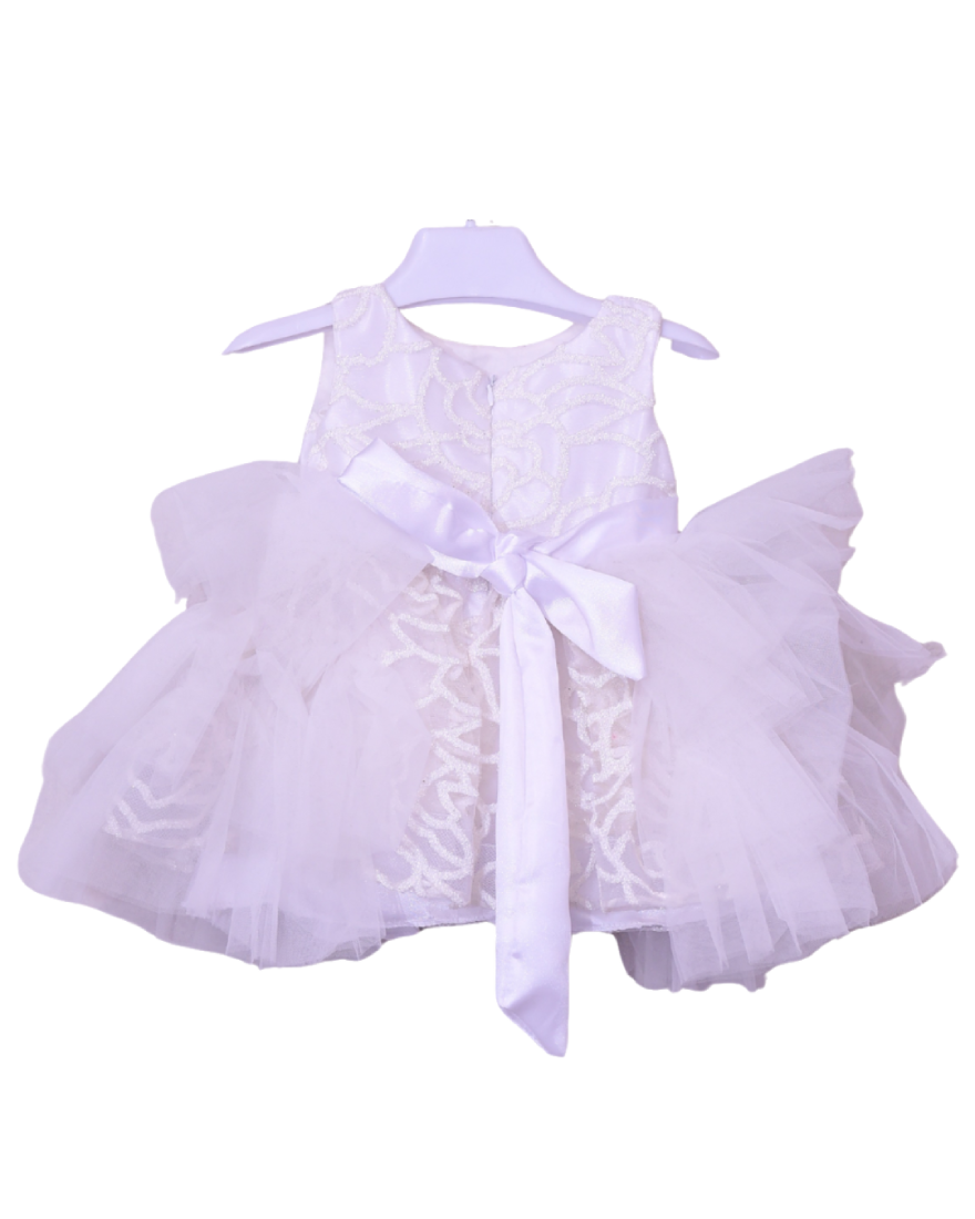 Infant Girls Net Fancy Frock Glow